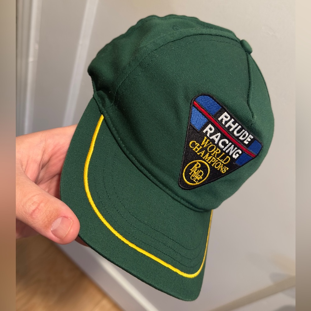 RHUDE Racing Champion Ball Cap